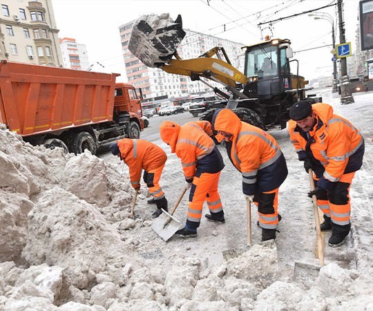 Уборка снега в Сызрани и  Самарской области